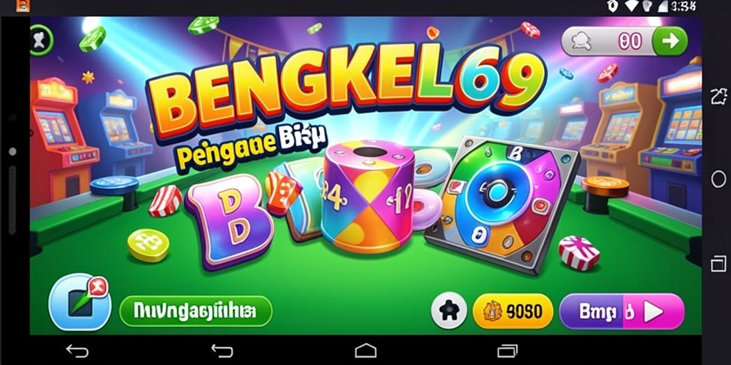 Gameplay seru BENGKEL69 dengan keseruan Bingo yang menantang.