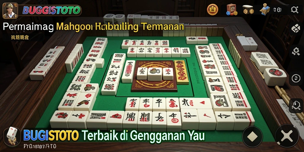 Screenshot menampilkan gameplay Mahjong yang menyenangkan dan interaktif.