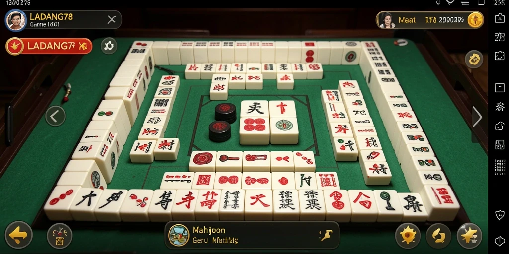 Tampilan gameplay menarik dan menantang dari LADANG78.