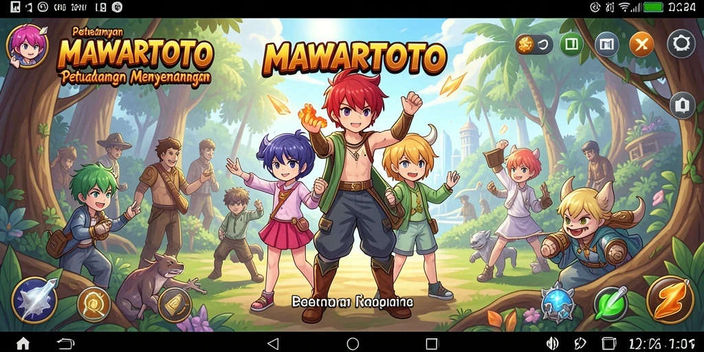 Gameplay seru MAWARTOTO yang penuh warna dan karakter menarik.