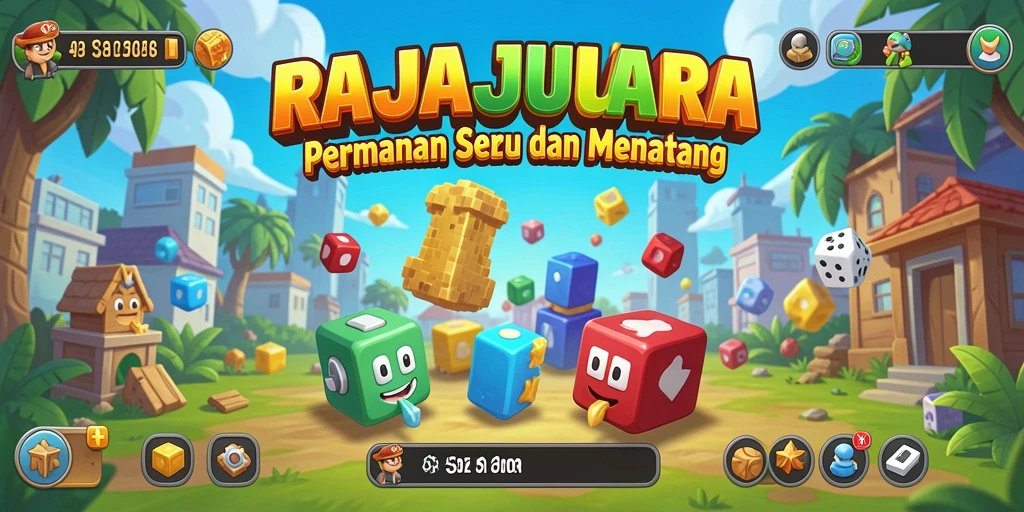 Tampilan gameplay RAJAJUARA yang menarik dan menantang.