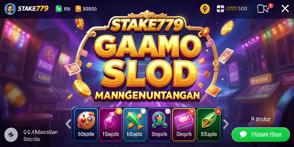 Screenshot gameplay Slot STAKE779 yang menarik dan menghibur.